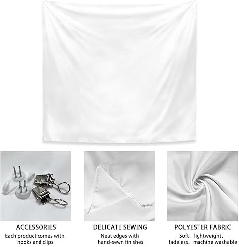 Miniatura 3 de Howanight Tapiz para sala de estar, dormitorio, hogar, tapices decorativos de paisaje, arte de Claude Monet, lirios de agua y puente japonés para