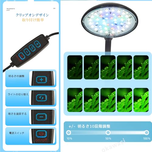 OKAWASI 水槽 ライト FD0323012 の商品画像 2