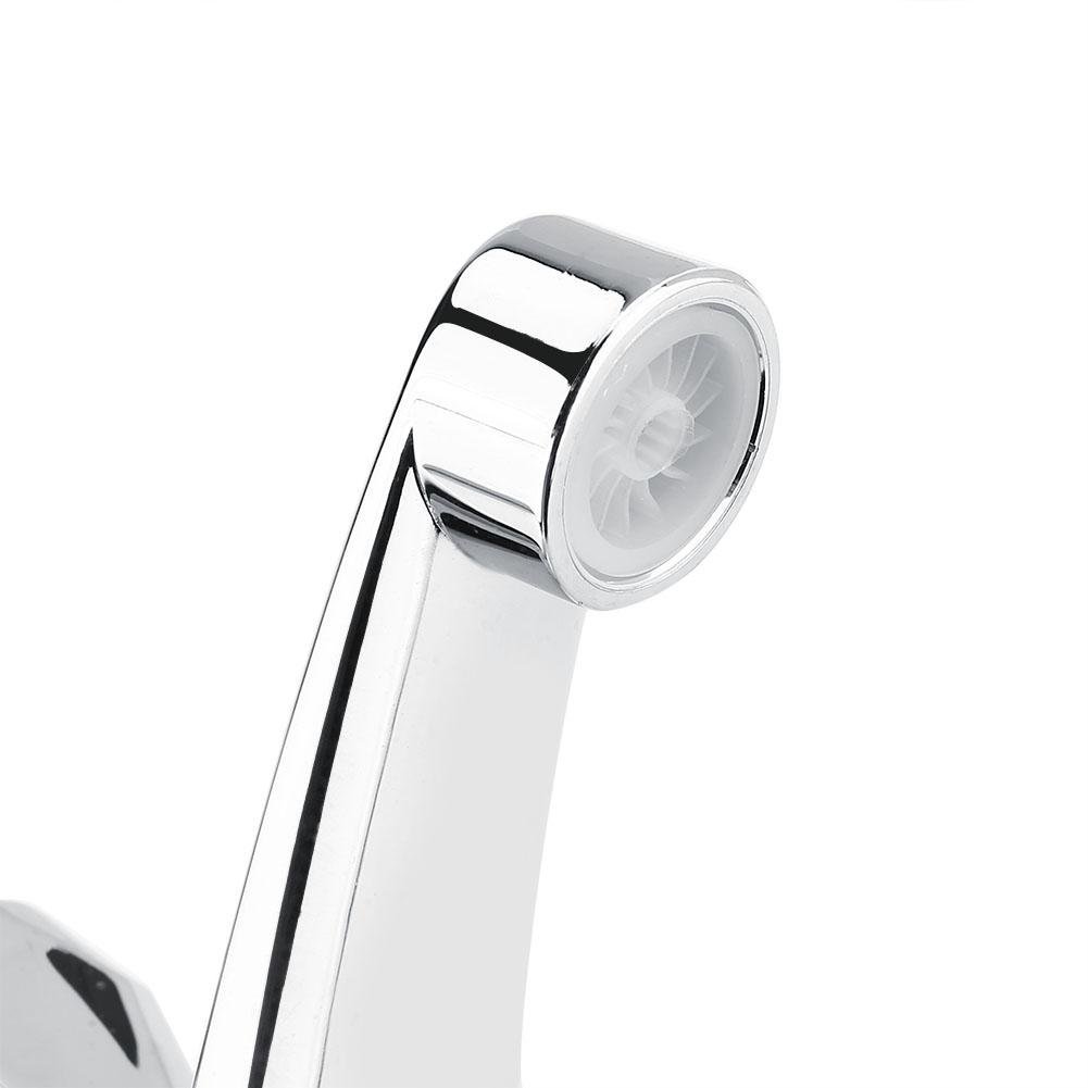 Zerodis Modern ABS Single Cold Faucet Chrome Finish Water Tap Sink Accessories for Home Bathroom Washbasin Kitchen Hand — view 7