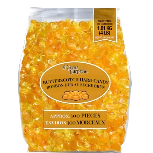 A Great Surprise Premium Butterscotch Hard Candy – 4 lb