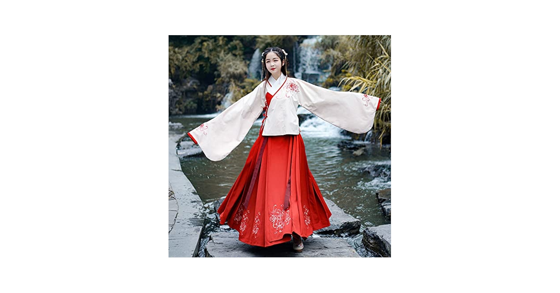 牡丹花神・国色天香 唐制 訶子裙 仙女服 中華漢服　H22＃ 牡丹花神・国色天香 唐制 訶子裙 仙女服 中華漢服 H22＃