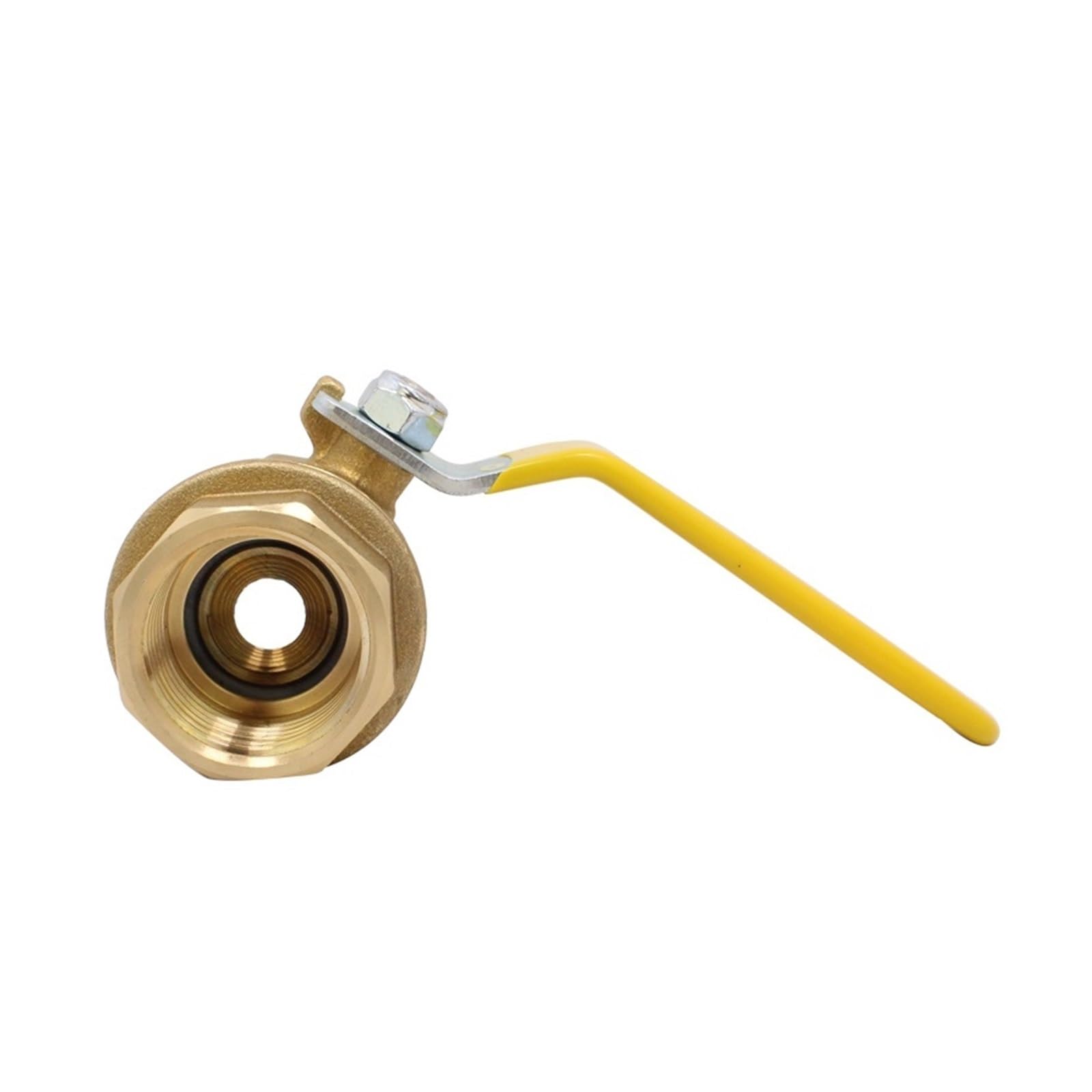 Válvula de Bola de 2 vías Válvula de Bola de latón Forjado Tipo S+Z+A 600, Rosca de Paso Completo for Agua, Aceite y gaes, 1/2 DN15, 15 mm DN20(DN10)