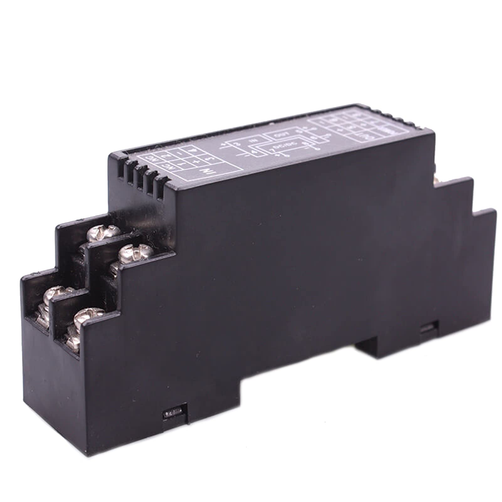 DC signal olator transmitter voltage DIN rail mounting 1 input 2 outputs from 0-10V to 4-20MA GLG, strong versatility, power distribution