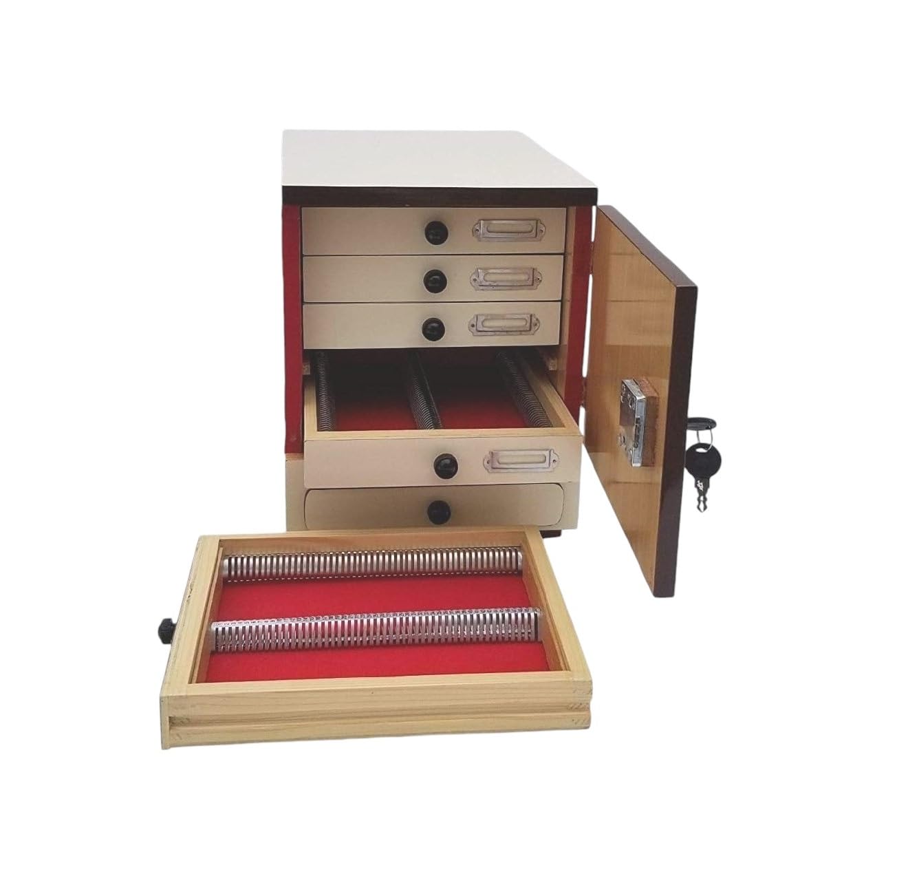 LABGO Slide Box Cabinet 1000 Slide for School College University Hospital Clinic Research Lab Use-image-11