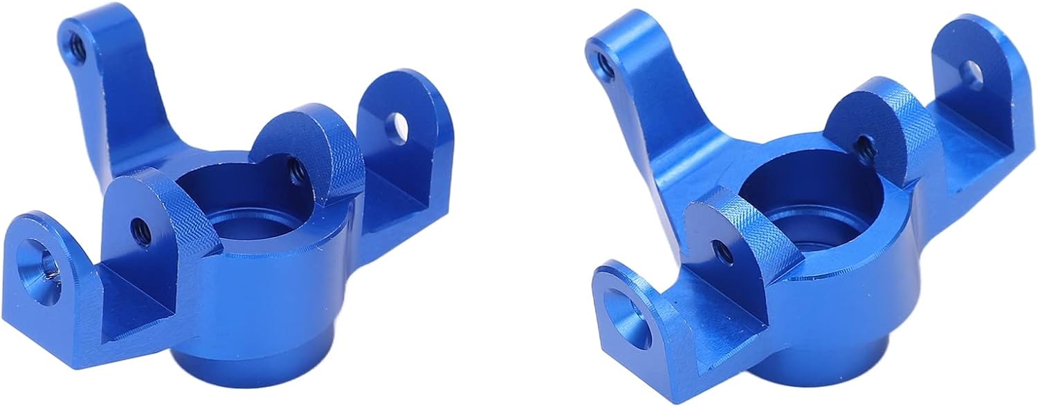 Dilwe RC Front Steering Cup, 2pcs RC Car Metal Steering Knuckles Upgrade Spare Part for HBX 16889 1/16 RC Car