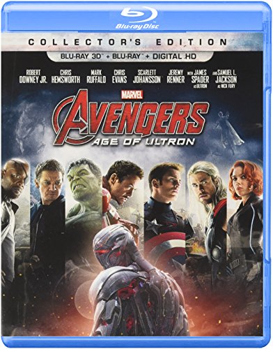 Marvel's Avengers: Age of Ultron (Collector's Edition) (Blu-ray 3D + Blu-ray + Digital HD) [3D Blu-ray]