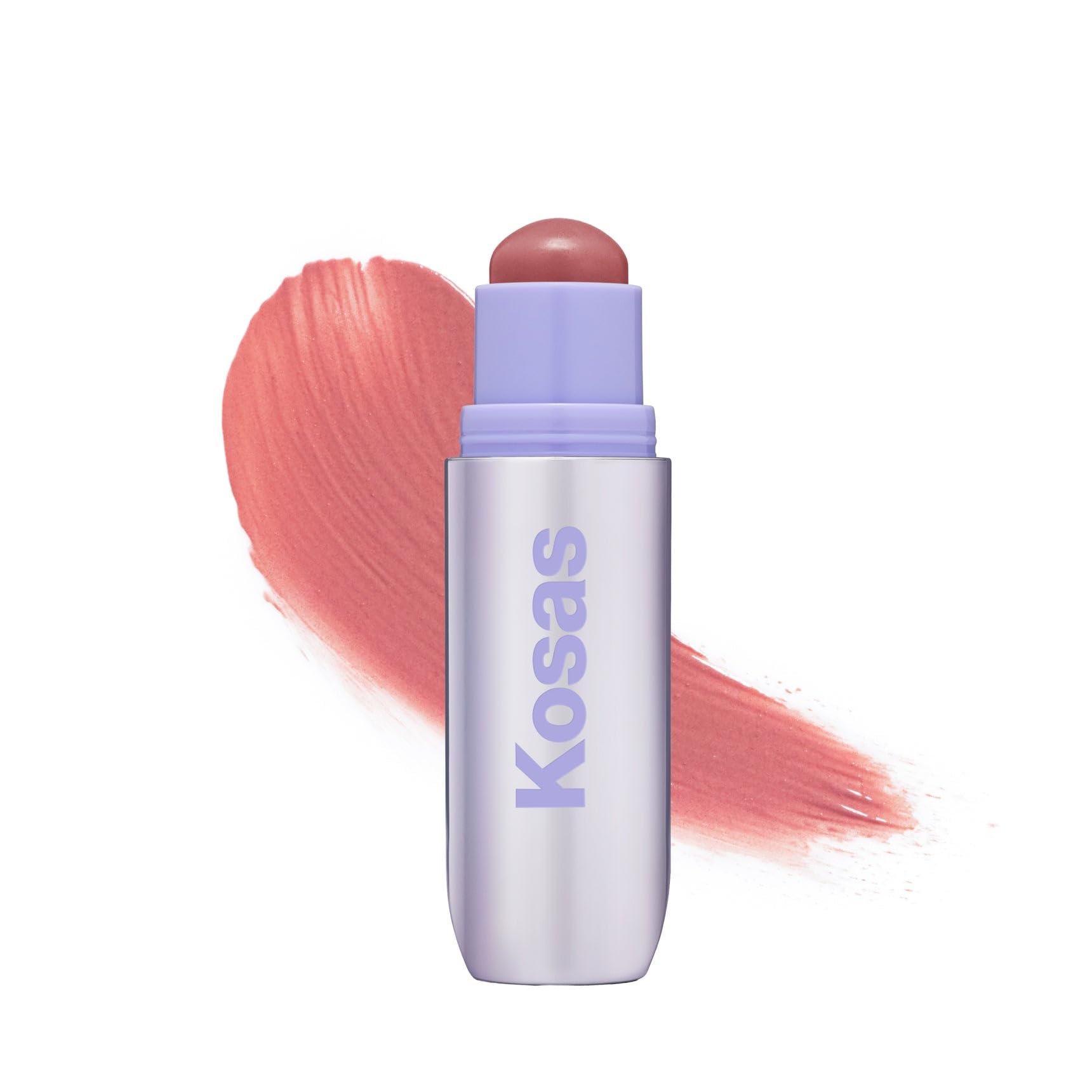 Kosas Impressionist Multistick - Multiuse Lip and Cheek Tint, Buildable Color for a Natural Flush, Hydrating Formula, 12-Hour Wear, Intuition