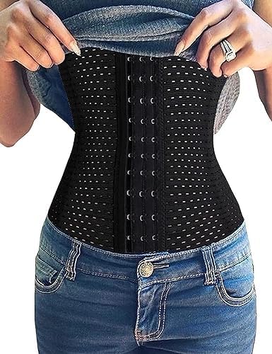 Women Nylon Shapewear Tummy Control Waist Belt Trimmer and Slimming Body Shaper Post Pregnancy Belt for Belly Stomach Wrap-image-30