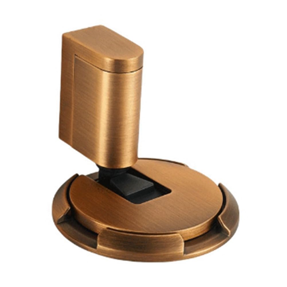 Littimoon Non-Punch Door Stopper Automatic Floor Doorstop Furniture Fittings Stopper for Door Windproof Mechanical Door Stopper