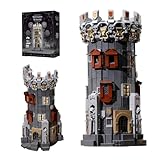 RWSEFK Medieval Wizards Tower Building Blocks, Medieval Tower Toy Set, 1818 Pcs, Collection Gift for Adult and Film Fans, Living Room Decorations