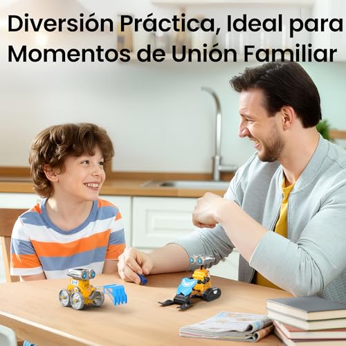 Sillbird 21 en 1 Kit Solar Robot, Stem Kit de Montaje Robótico Accionamiento Dual Solar y de Batería, Navideños Cumpleaños Juguetes Niños 8 9 10 11 12 13 Años (211Piezas)