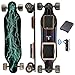 Uditer LED Screen Electric Skateboards, Supports Image DIY via App. 10S2P 5.2A Removable Battery/ 25 Miles Max Range/29 Mph Top Speed/2 * 600W Motors Electric Longboards for Adults & Beginners