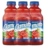 Clamato Original 946 ml – Salsa de Tomate con Almeja para Micheladas, Ceviches y Cócteles - Pack Laborawi (3 x 946ml)