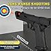 Soft Bullet Toy Gun Shell Ejecting with 120 Bullets, Rapid-fire Realistic Toy Gun for Boys, Shooting Game Toy Pistol Model Gun, Christmas Birthday Gifts for Boys Girls Age 6+ (Black)