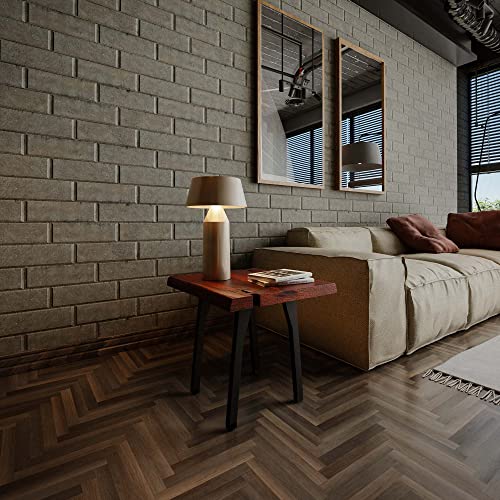 Bare Decor Brunswick End Table With Live Edge Solid Wood Top, Brown #TOP6