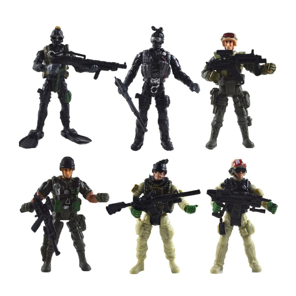 LOOM TREE® 6Pcs Movable Army Soldiers with Accessories Action Figures Model Playset Kits Toy Showcase Diasplay | Authentic Collectors Piece | Rare Collectible | 6 Poly Soldiers Toy Set (B0CX1PZTNY) Amazon Price History, Amazon Price Tracker