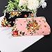 Oyachic 2 Pcs Large Coin Purse,Floral Change Purse,Long Wallets Clasp Kiss Lock, Vintage Coin Pouch for Woman Girls