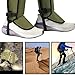 Hiking Gaiters,High-top Gaiters with A Snug Fit and Comfortable Buckle Design, Suitable for Climbing and Off-roading(Green)