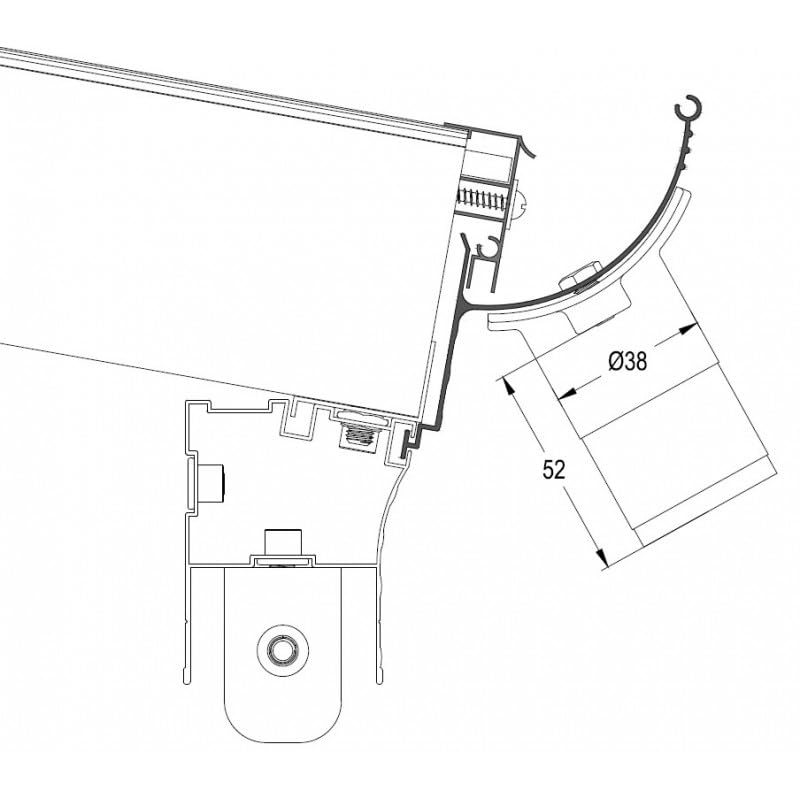 Carport Autoportant en Aluminium Blanc et Polycarbonate 6mm 13m² | Protection Véhicule avec Kit d'ancrage | 4 Poteaux Robustes, Gouttières, Anti-UV
