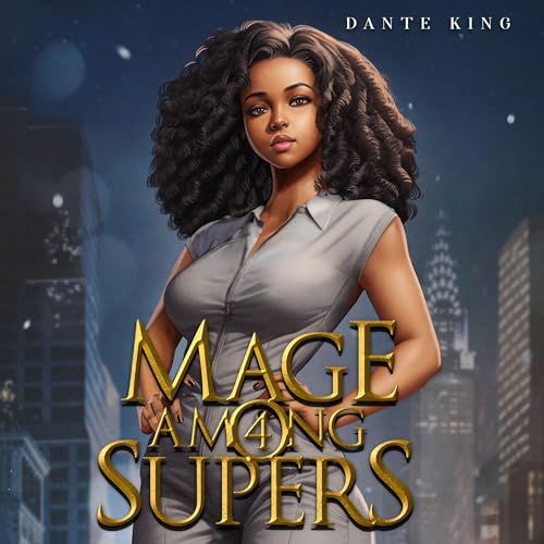 Mage Among Supers 4 Audiobook By Dante King cover art