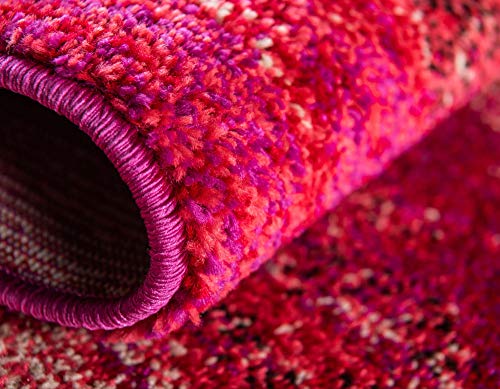 Tapete decorativo rectangular 185x275 cm rosa miniatura 6