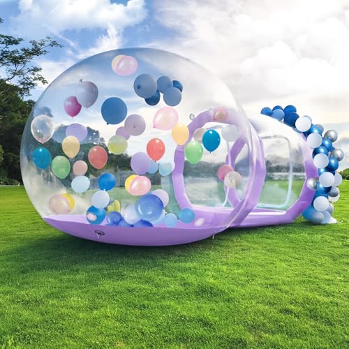 10FT Inflatable Bubble House Dome for Kids, Clear PVC...