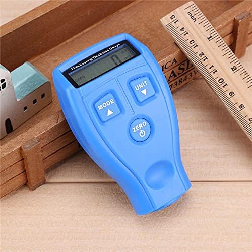 Thickness Meter Car Paint Thickness Gauge Portable Paint Coating Meter with LCD Display thickness measurement Instruments Meter Tester Gauge Tester (Color : White)