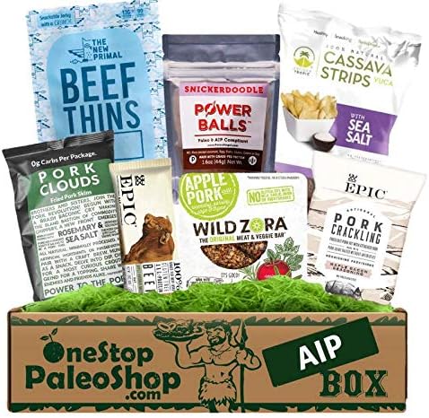 OneStopPaleoShop - AIP Snacks Box - Epic, Artisan Tropic, Power Balls, Wild Zora, and More!