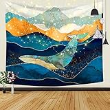 【Combina bien con la decoración de tu hogar y agrega una sensación de vitalidad visual】,con un hermoso patrón,agrega un toque rico,agradable y étnico al techo o la pared de su habitación,comedor,sala de dibujo o su cama，Estos Tapices son una pieza de arte conversacional.
