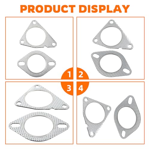 Image of GoaMotors 20692-8H30A Catalytic Converter Gasket Bolt Compatible with Infiniti G35 G37 M35 M37 Q40 Q50 Q60 Compatible with Nissan 350Z Exhaust Gasket with Screw