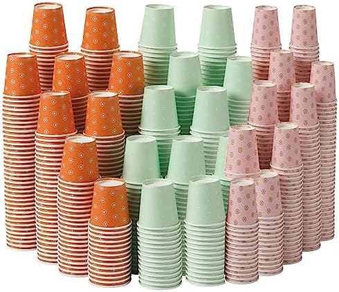 [600 Pack] 3 oz Disposable...