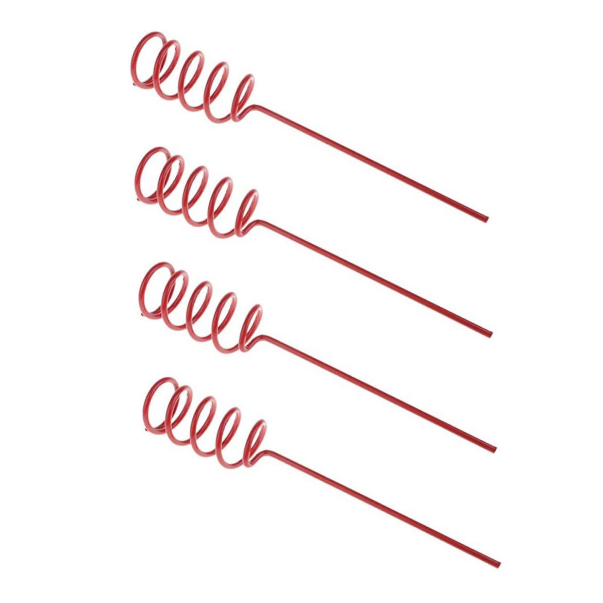 Sosoport 4pcs Fishing Pole Mount Metal Rod Holders for Boat Ground Sturdy Durable