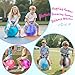 ZOOJOY 6pcs Hopper Balls for Kids 3-8, 18in Clouds Bouncy Ball with Handle, Sit on Hopping Toys for Sport/School/Team Indoor Outdoor Play Toys, Easter Basket Stuffers Gifts for Girls Boys 3 4 5 6 7 8