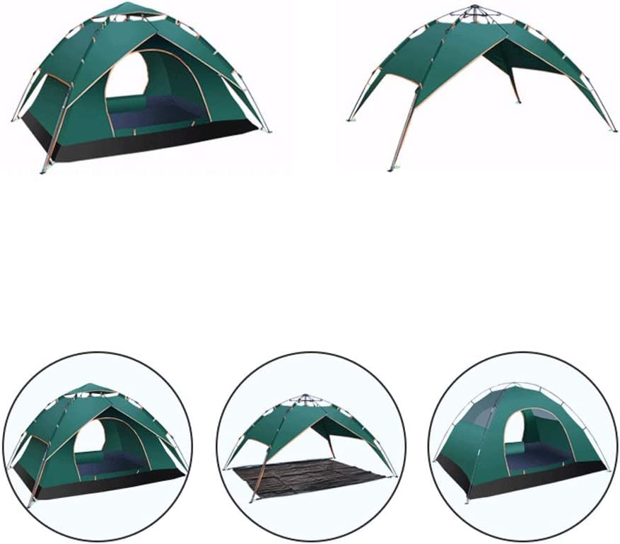 Carpa automática para camping 3-4 personas 210x200x135 cm miniatura 3