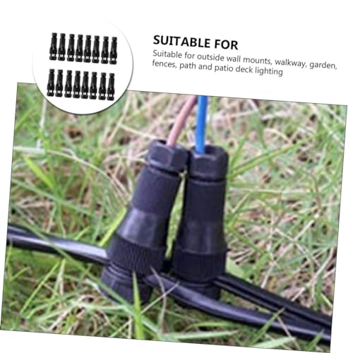 Connecteurs rapides basse tension installation fils jardin éclairage extérieur - 3