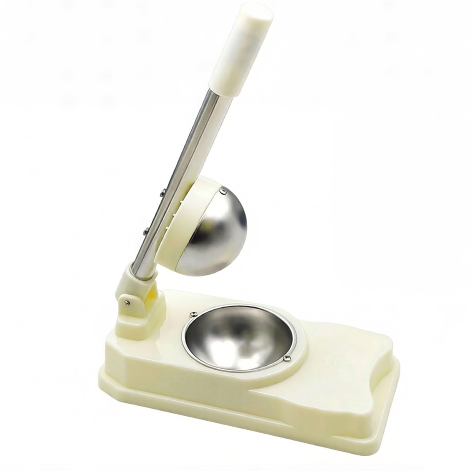LWHZOFR Food Grade Stainless Steel Dumplings Press with Nonslip Grip Kitchen Baking Equipment Perfect for Family Kitchen Use Qingtuan Press Molds