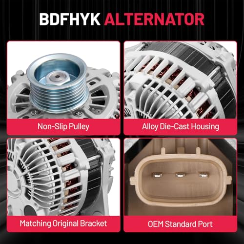 Image of BDFHYK A3TJ3991 Alternator For Nissan Pathfinder 3.5L /2.5L V6 2013-2017