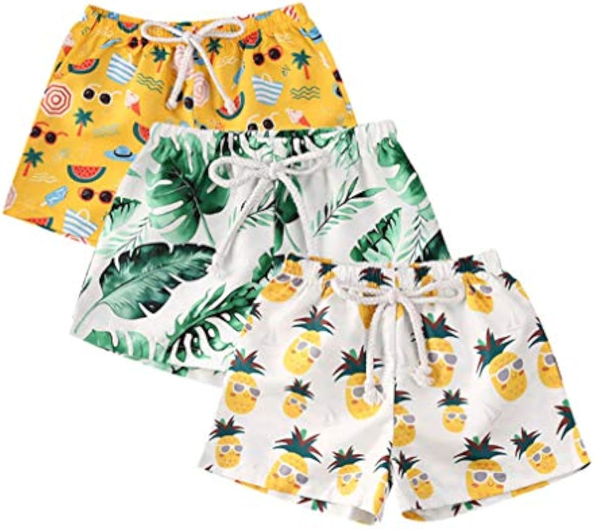 直売正規品 Luckha 幼児 赤ちゃん 男の子 夏 スイム ショートトランクス 面白いフルーツプリント ビーチ ショート水着 水着 買取 おすすめ Www Littleshopp Com