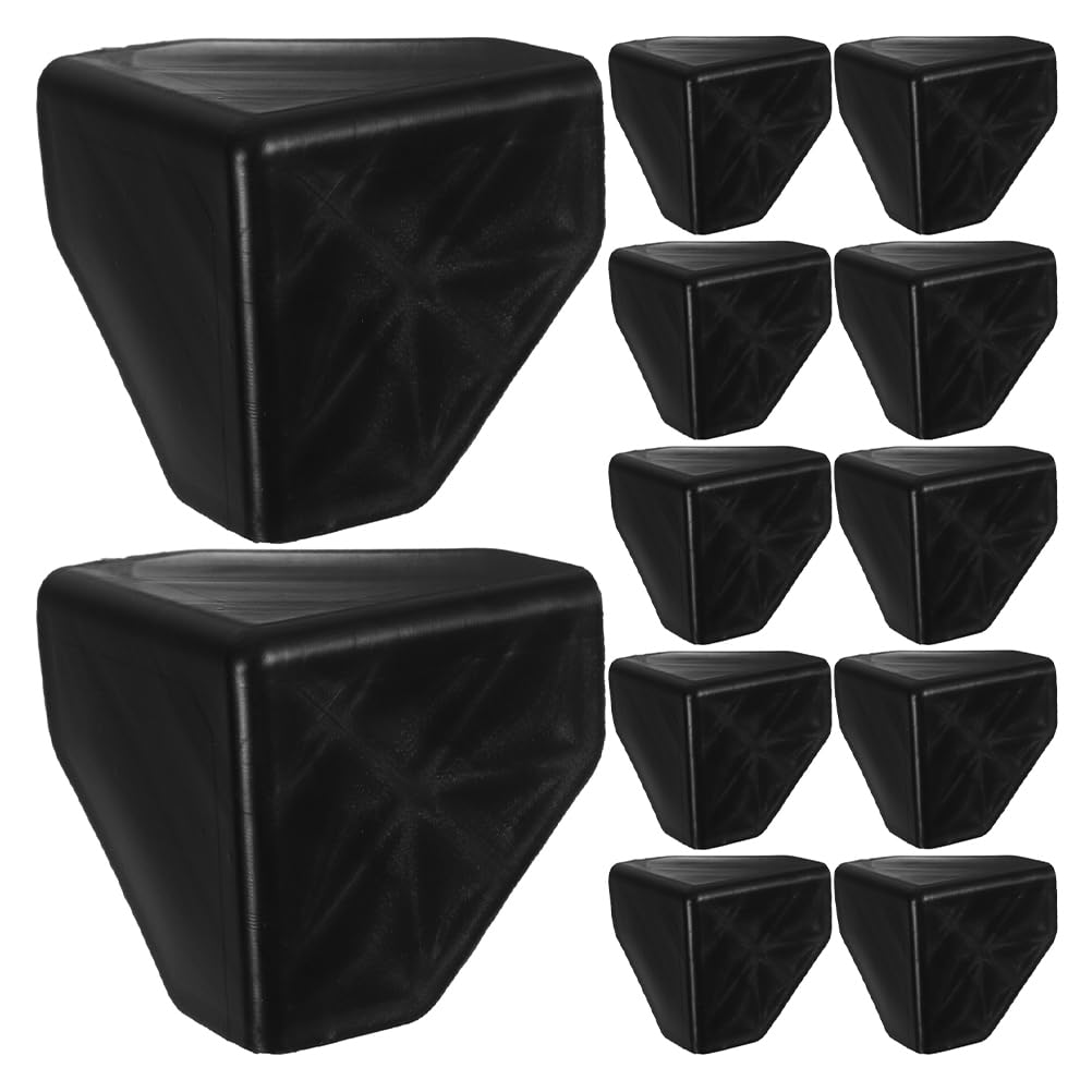 100 Pièces Plastic Corner Guards Thickened Small Plastic Corner Protectors For Shipping Boxes Triple Sided Collision Edge Protection For Carton Packaging