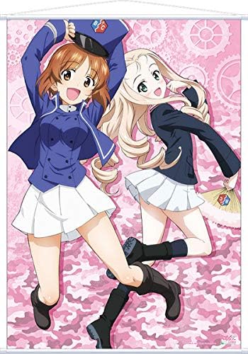 Amazon ガールズ パンツァー最終章 ビッグタペストリー みほ マリー アニメ 萌えグッズ 通販