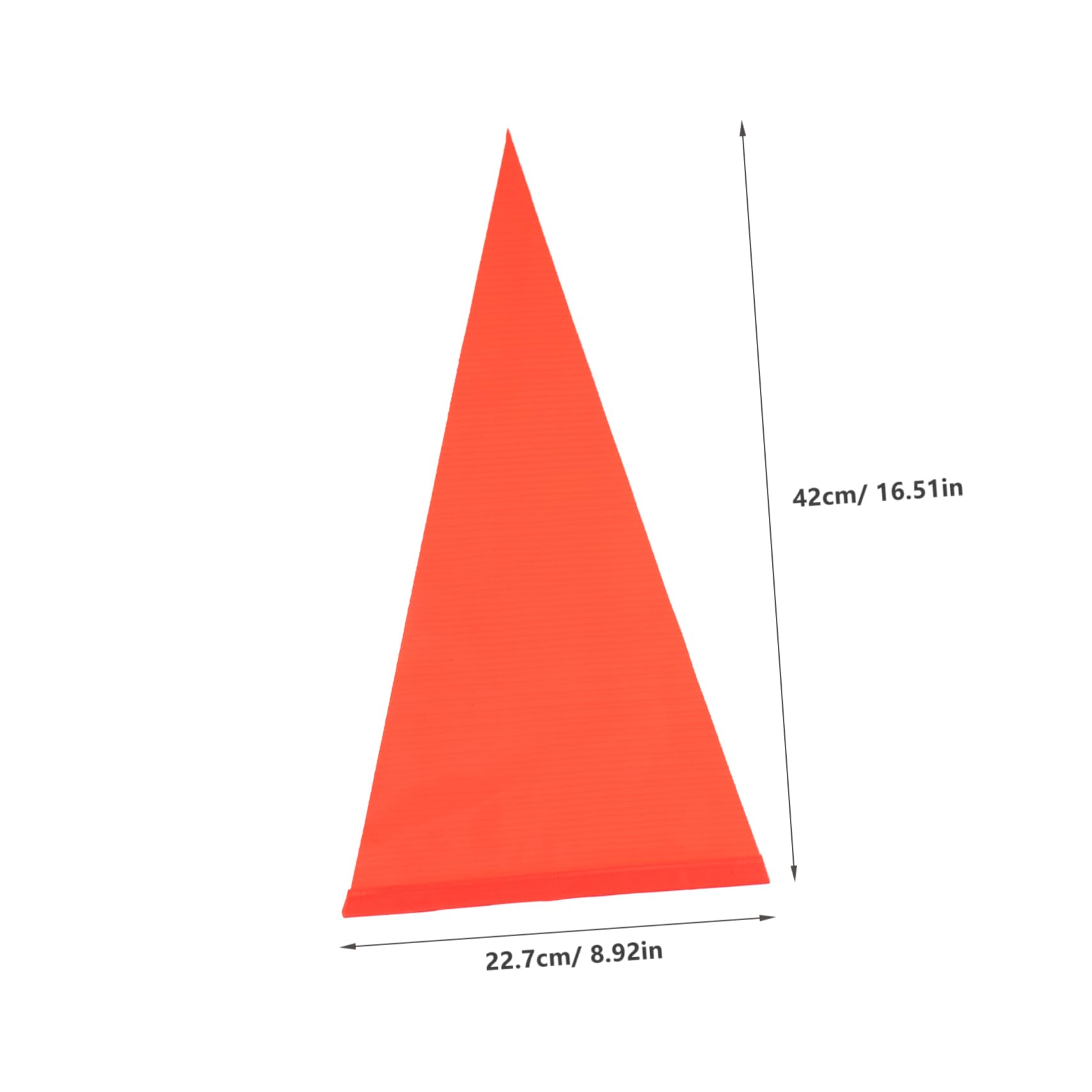 BESPORTBLE 4pcs Reflective Safety Flags for Bikes High Visibility Cycling Accessories Pvc Traffic Flags Stick Safety Third Bike