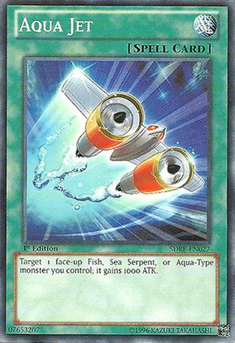 Yu-Gi-Oh! - Aqua Jet (SDRE-EN027) - Structure Deck: Realm of the