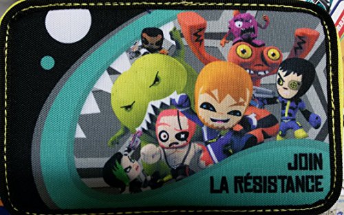 Estuche con 3 cremalleras Mutant Busters completo