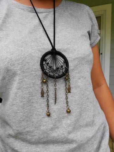 Handmade Dream Catcher Dc 97 Black By Chiangmai Housewifes Club Thailand