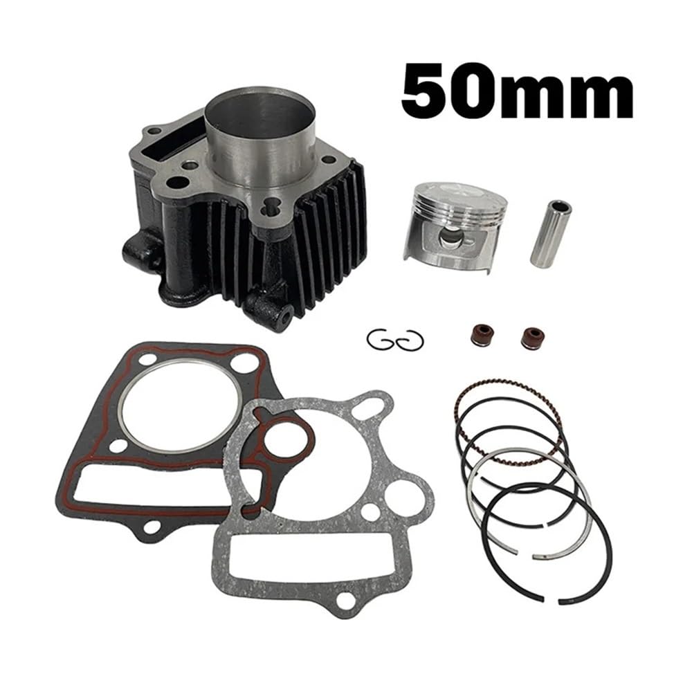 Kit guarnizioni testata pistone cilindro cilindro motore motociclistico adatto for 70Cc ATC70