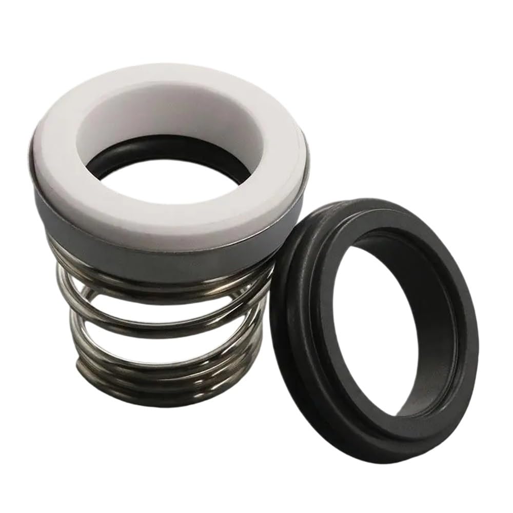 Llmwfa One Color Pump Shaft Seal 1Pc Shaft Sealing For Circulation Water Pump 155 10-40Mm Ce-Ca-Nbr Seal With Single Coil Spring(25Mm)