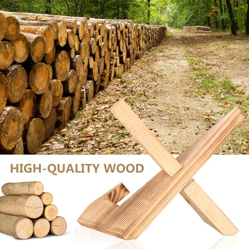 Tenbrachian Wooden Recipe Book Stands for Kitchen Cookbook Holders, Cook Book Stands for Kitchen, Wooden Cookbook Stand Kitchen, Farmhouse Rustic Recipe Holder for Reading Book Display(Wood Color) - Image 4