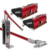 Flat Box Combo Set, MEGA Capacity - LEVEL5 | Pro-Grade | 10/12" MEGA Flat Boxes, 42" Box Handle, ...