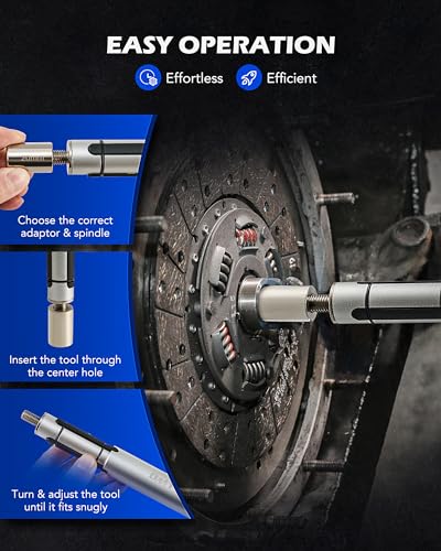 image for Orion Motor Tech Clutch Alignment Tool Kit, 11pc Universal Clutch Cent