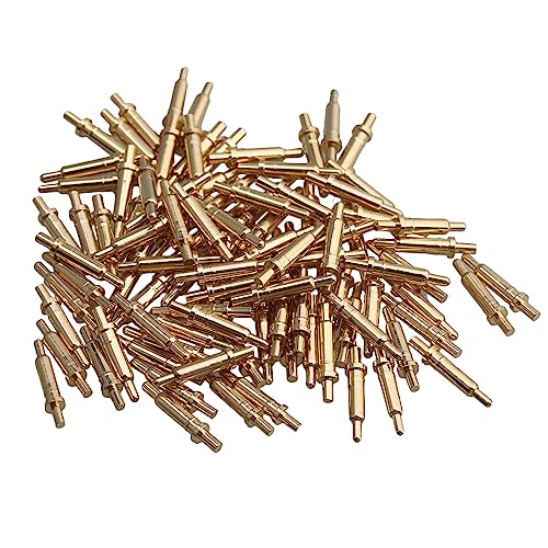 Image of 9.5mm Length 2mm Tube Length High Current Guide Pin Spring Loaded Probes Testing Probe Pogo Pin Thimble Pack of 100